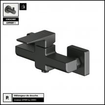 Mélangeur De Douche - Graphite - Avec Crochet Offert - Parma - Bricoman