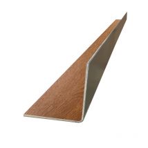 Cornière Aluminium Chêne Doré Laquage Intérieur, H.30mm X L.30mm X Ep.1.5 Mm, L.3 M, Aluhome - Bricoman