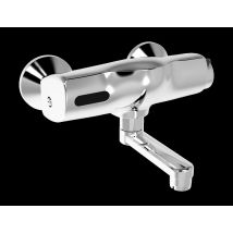 Hansa Hansaelectra Mitigeur De Lavabo, À Pile, Sans Contact, Saillie 150 Mm, 64462201 - Bricoman