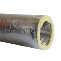 Gaine Semi-rigide Aluminium Isolée - Ga Iso 125/3m - 823259 S&p Unelvent - 823259 - Bricoman