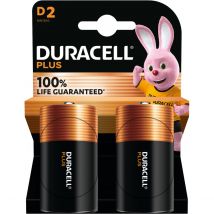 Pile Duracell Lr20 D X2 Piles Plus - Bricoman