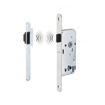 Thirard - Serrure Encastrable Magnétique À Condamnation Pour Salle De Bain Et Toilette, Axe 40mm, Bouts Ronds - Thirard - Bricoman