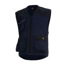 Gilet De Travail Diadora Mover Bleu L - Bricoman