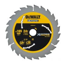 Lame De Scie Circulaire Plongeante 165x20 Mm 24 Dents - Dewalt Dt99560-qz - Bricoman