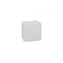 Boîte De Dérivation Carrée Plexo Dimensions 80x80x45mm Gris Ral7035 - Bricoman