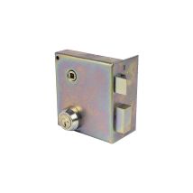 Serrure De Grille En Applique À Fouillot 110 Mm, Cylindre De 50 Mm, Droite Jpm - Tecnomat