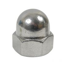 Ecrou Hexagonal Borgne Inox A2 - Bricoman