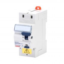 Interrupteur Différentiel 40 A Instantané Fixmatic 2 Modules 30 Ma Type A - Gewiss - Gwd4032f - Bricoman