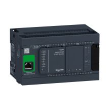 Tm241ce24t Schneider - Automate Modicon M241 - Contrôleur 24 Entrées/sorties - 24vcc - Pnp - Ethernet+2 Série, - Bricoman