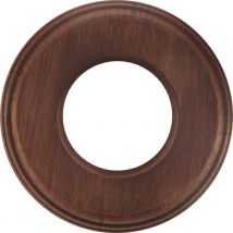Plaque Décorative Fontini Garby Colonial, 1 Poste, Hêtre Vieilli, 100x12 Mm, Garantie 3 Ans - Bricoman