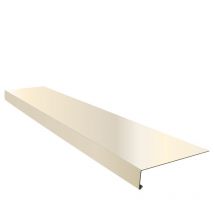 Appui De Fenêtre Aluminium 15/10eme 2m - 200mm - Ivoire Clair Ral1015 - Aluhome - Bricoman