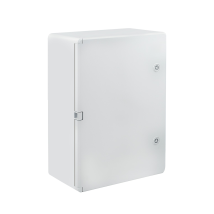 Boîtier Hermétique En Abs Pour Équipement Électrique Avec Plaque De Montage Galvanisée Et Système De Verrouillage Sécurisé - H. 50 X L. 40 P. 24 Cm - 