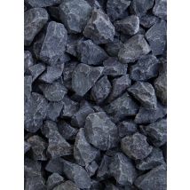 Basalte Gravier Noir Concassé 1100kg Midibag 0,7m3 - Vente De Roches Et De Pierres Pour Les Jardins (16 - 32mm) - Bricoman