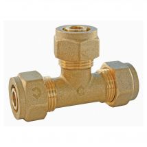 Raccord À Compression - Té Égal - Per Ø20 - Bricoman