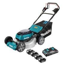 Tondeuse Auto-tractée 36v Lxt (4x5,0 Ah) Largeur De Coupe 53 Cm - Makita Dlm532pt4 - Bricoman
