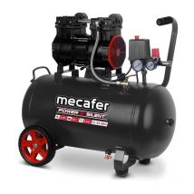 Compresseur Powern Silent 8bar - 50l - 2hp Mecafer - Bricoman