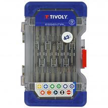 Tivoly • Coffret Ranger 43 Pcs Embouts De Vissage Long - Bricoman