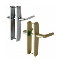 Poignées De Porte Chromées Bec De Cane - Bricoman