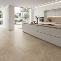 Dalle Pvc Clipsable Effet Béton 46x92 Cm Stone Nacar - Bricoman