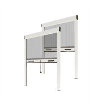 Moustiquaire 80x130 À Enroulement Vertical Pour Fenêtre Recoupable Avosdim Alu Eco Blanc - Bricoman