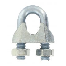 Serre-cable À Étrier Etrier Acier Zingué 14 5 - Bricoman
