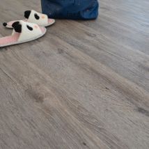 Lame Sol Vinyle Rigide Performance - Clic 5g - Parquet Chêne Gris Brossé - Paquet De 1,76 M² - Bricoman