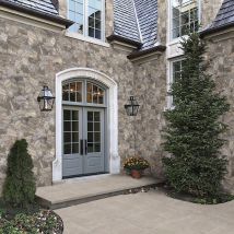 Carrelage Effet Parement Galets Grège 44x66 Cm - Reflex Boutique - Bricoman