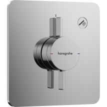 Hansgrohe Duoturn Q Flush-mounted Shower Mixer Tap For 1 Consumer Single Lever Mixer Tap For Ibox Universal 2, Chrome - Bricoman