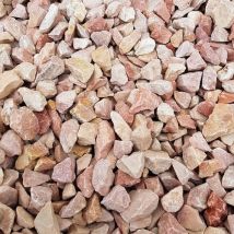 Sac De +/- 1,5t = 20m² Gravier Rose 8/14 - Bricoman