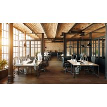 Contesse - Dalle Pvc Clipsable - Stamped Plate Rusty - Ep. 6 Mm - Pierre - Bricoman