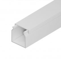 Goulotte De Câbles Goulottes Électriques 25x25 2m Blanc Edo - Bricoman