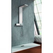 Kinedo Aquadesign Colonne De Douche Hydromassante - Thermostatique - Chrome - Bricoman