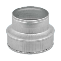 Réduction Circulaire Vmc Mâle Mâle Acier Galva Rc - Diamètre (mm): 125/80 - Tecnomat