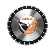Gölz - Disque Diamant Da60, Coupe À Sec Ou À Eau - Pour Découpeuse - Ø 300 Mm / Alésage 25.40 Mm - Bricoman