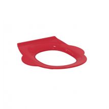 Ideal Standard - Siège Enfant Sans Couvercle Rouge Pour Wc Contour 21 Ideal Standard - Bricoman