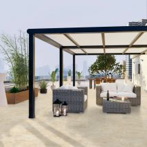 Carrelage Sol Extérieur Effet Pierre Travertin Pomezia Beige R11 60x60 Cm - Réflex Boutique - Bricoman