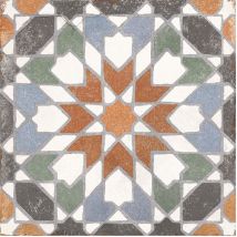 Carrelage Bella 20x20cm Imitation Carreaux Ciment - Bricoman