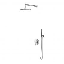 Colonne De Douche Y Encastrable Chrome - Bricoman