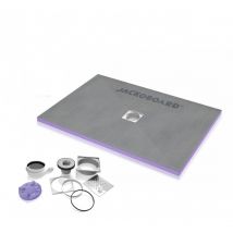 Jackon Receveur De Douche À Carreler Aqua Centré 1800x900x40mm Siphon Horizontal Offert (4512091 + 4512007) - Bricoman