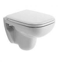 Cuvette De Wc Suspendue D-code Compact - Couleur: Blanc - Bricoman
