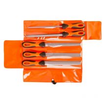 Jeu De 5 Limes Ergo 200mm Avec Râpe Demi-ronde Mi-douce - Bahco 1-477-08-2-2 - Bricoman