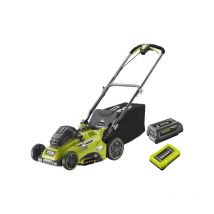 Tondeuse Ryobi 36v - Coupe 40cm - 1 Batterie 5,0ah - 1 Chargeur - Rlm36x41h50pg - Bricoman