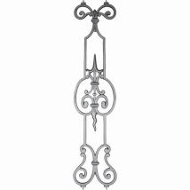 Panneau En Fonte Pour Appui De Fenêtre Ou Garde-corps - Hauteur 890mm Largeur 200mm - À Souder Sur Tige D'Acier - Bricoman