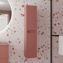 Colonne De Salle De Bain Terracotta Suspendu - Hauteur 120 Cm - 2 Portes - Leon - Tecnomat