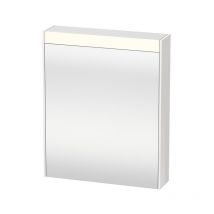 Armoire Miroir Duravit Briosoavec Éclairage 700x620x148mm Ouverture Gauche Graphite Mat - Bricoman