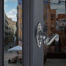 Poignée De Fenêtre Crémone Coq, Fer Forgé Patiné - Bricoman