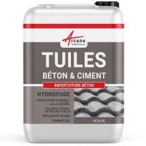 Hydrofuge Imperméabilisant Toiture - Tuile Béton - Impertuile Beton - 20 L (jusqu'à 100 M²) - Arcane Industries - Bricoman