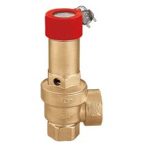 Soupape De Sécurité Certifiée Et Calibrée Sur Le Banc Inail Caleffi 527 - 1/2" X 3/4" - 3 Bar - Tecnomat