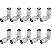 Lot De 10 Coudes 90 Degrés Multicouche À Sertir D16 Rbm Profil Th-h-u-b-f - Bricoman