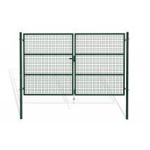 Portail Grillagé Olga 300x180cm Vert - Bricoman